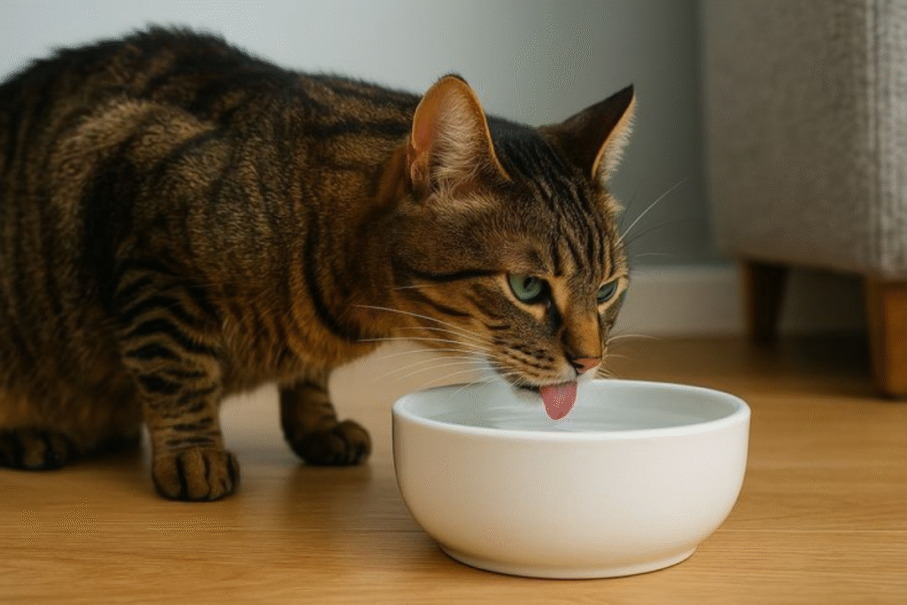 kediler neden su içmez kedi su çeşmesi