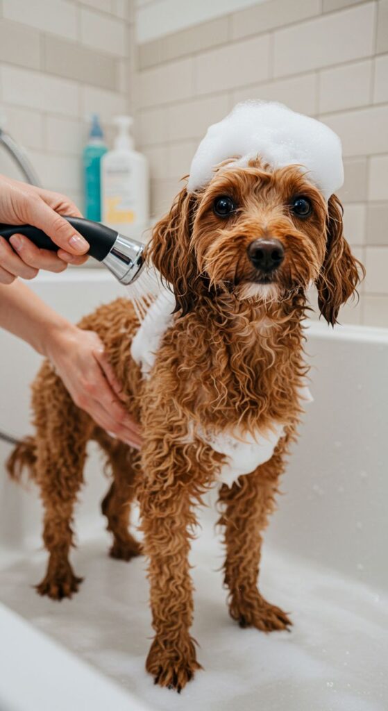 köpek kaç günde bir yıkanmalı – yıkanan köpek