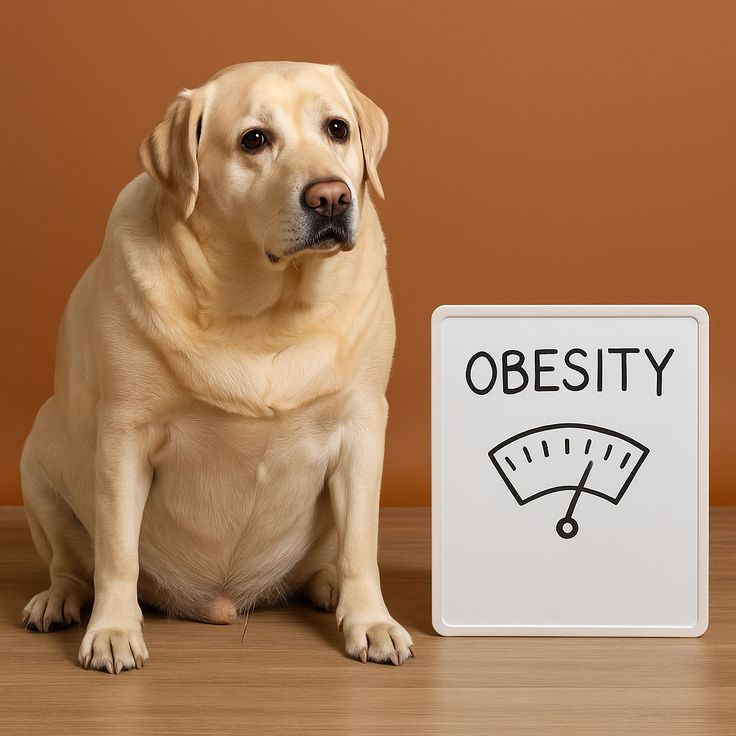 köpek kilo problemi yaşayan aşırı kilolu köpek
